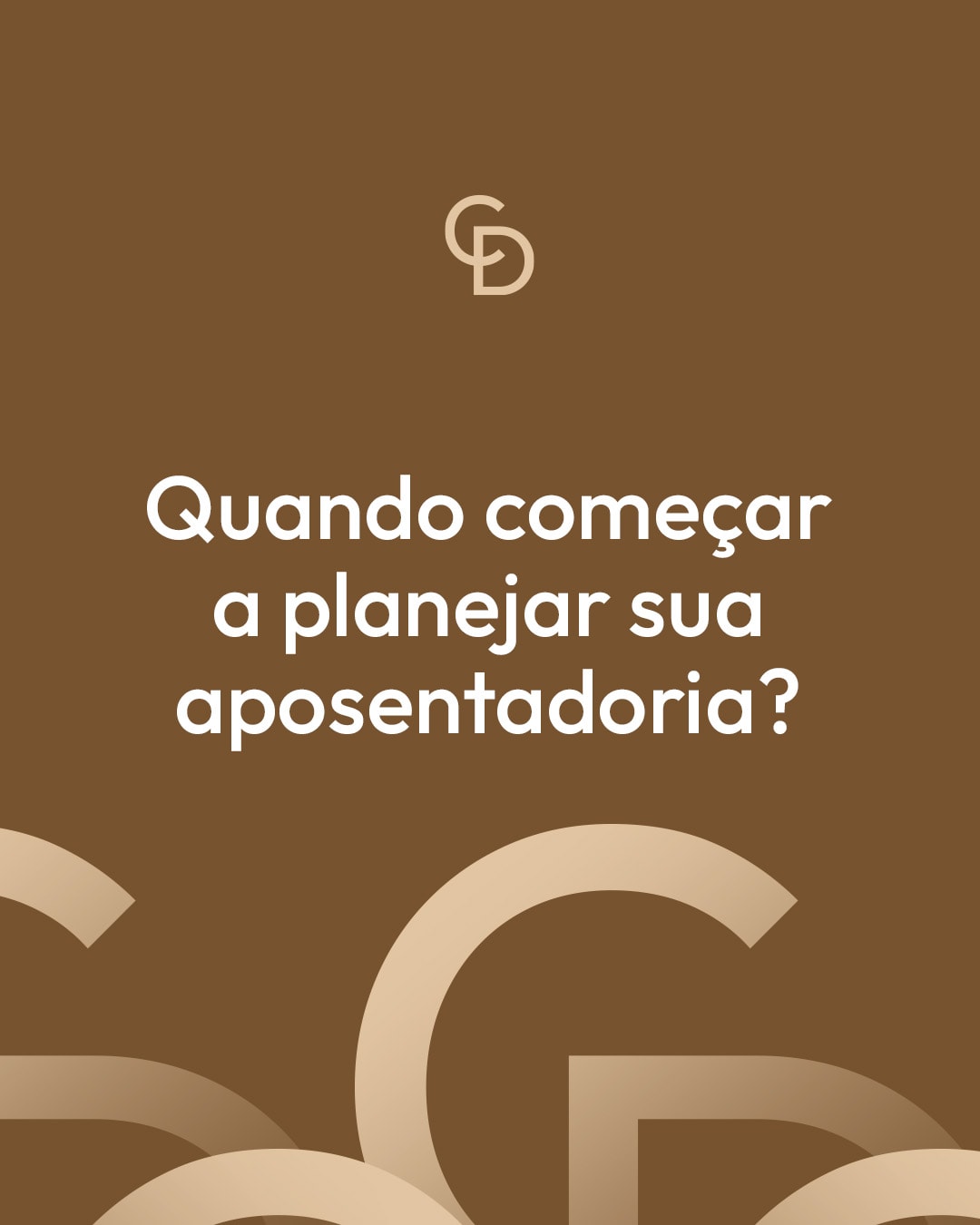 Planejamento Previdenciário - Quando devo fazer?