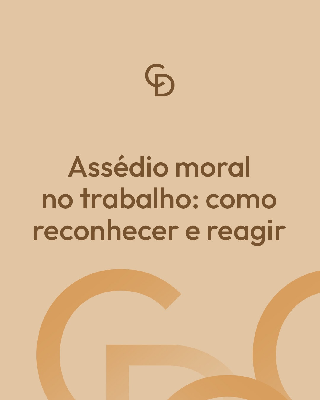 Assédio moral - Como lidar com isso no ambiente de trabalho?